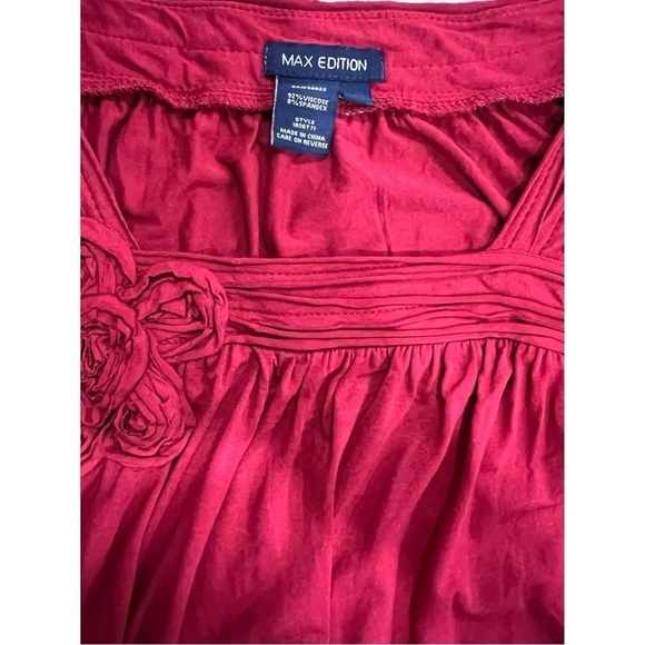 Max Edition Red Blouse - Picture 6 of 6